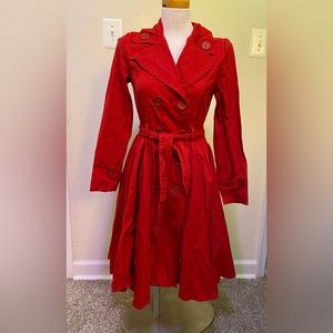 Red Wet Seal Coat
